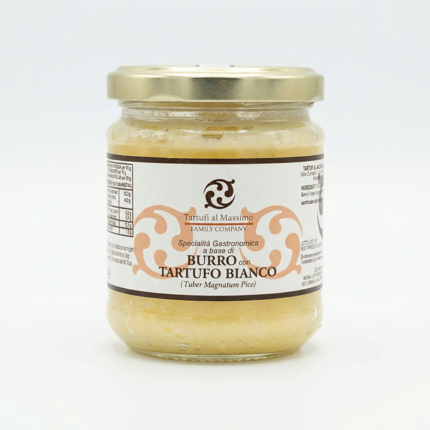 Gastronomic specialty based on BUTTER with WHITE TRUFFLE