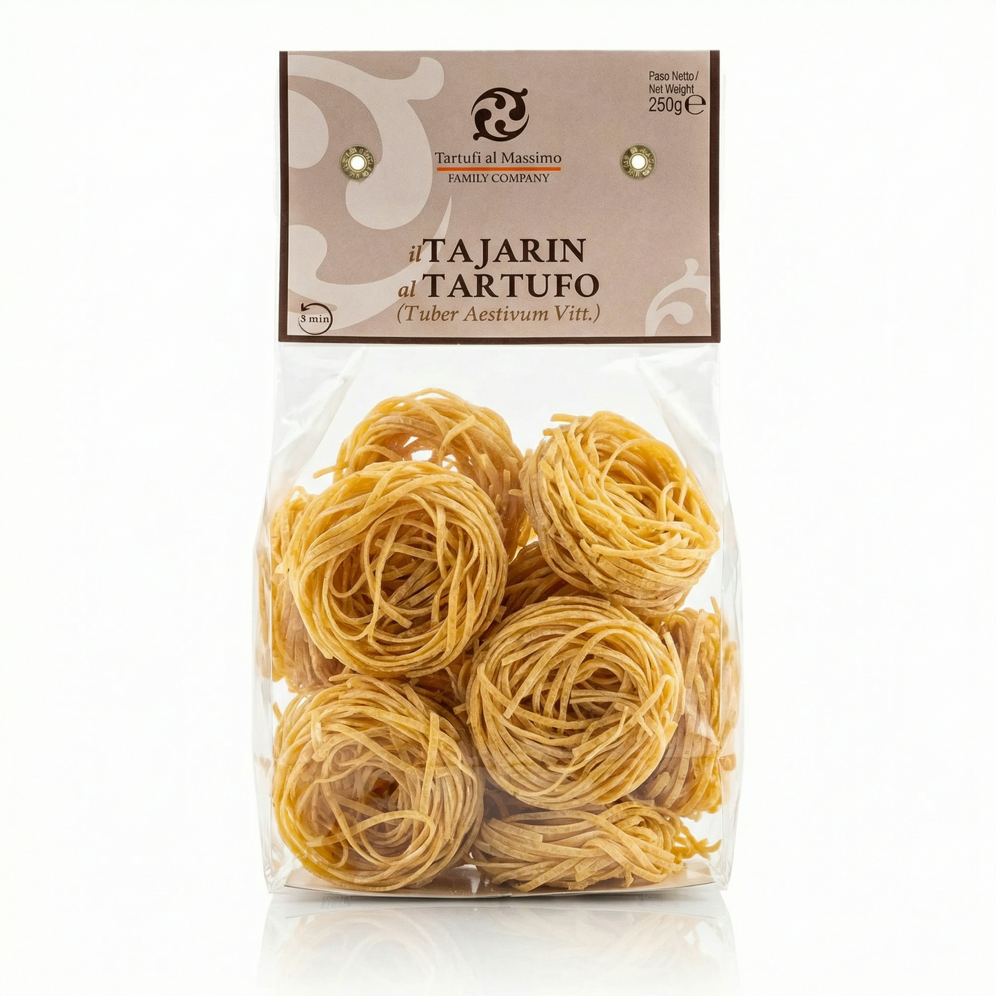 Nid de Tajarin (Tagliolino) à la truffe d'été