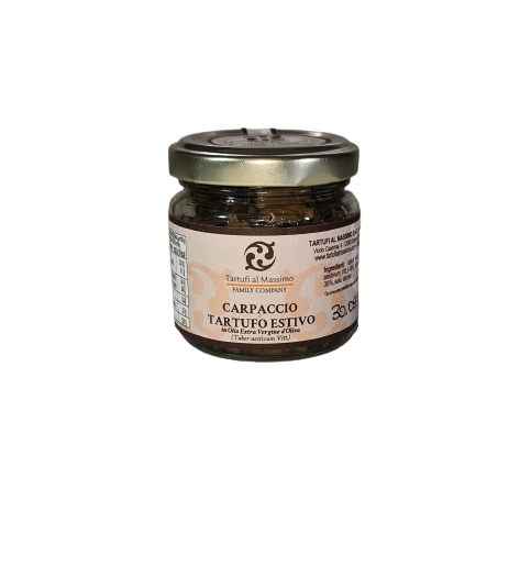Black Summer Truffle Carpaccio in “Extra Virgin Olive Oil”