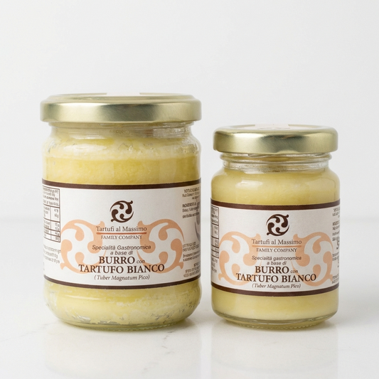 Specialità gastronomica a base di BURRO con TARTUFO BIANCO