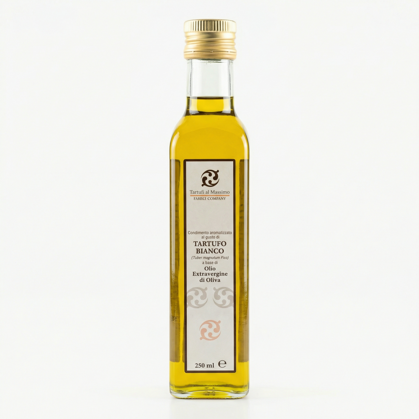 WHITE TRUFFLE (Tuber Magnatum Pico)-flavored dressing made with"Extra Virgin Olive Oil"