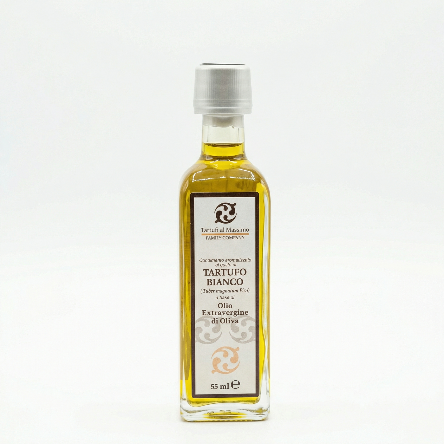 WHITE TRUFFLE (Tuber Magnatum Pico)-flavored dressing made with"Extra Virgin Olive Oil"