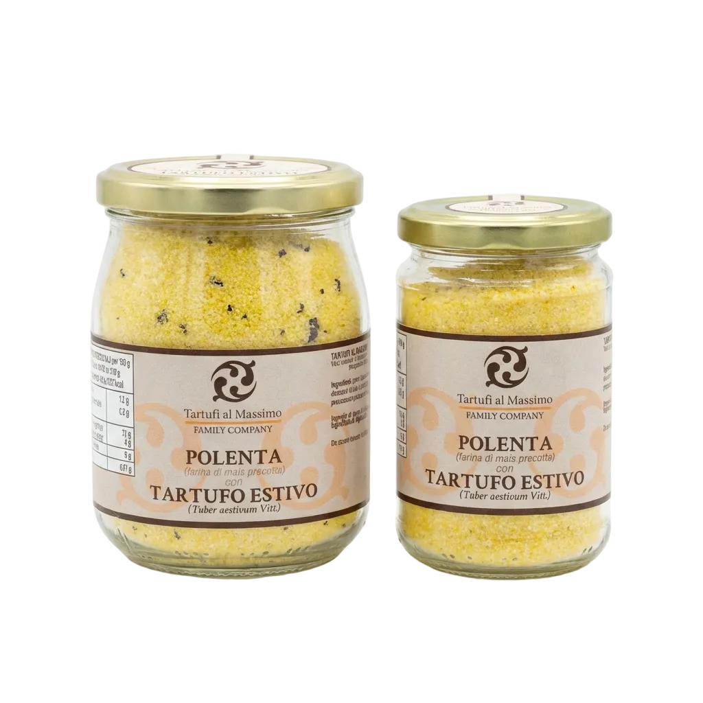 Polenta à la Truffe d'Été (Farine de Maïs Précuite)