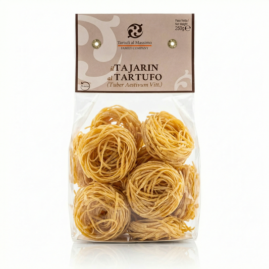 Tajarin (Tagliolino) nido con Tartufo Estivo